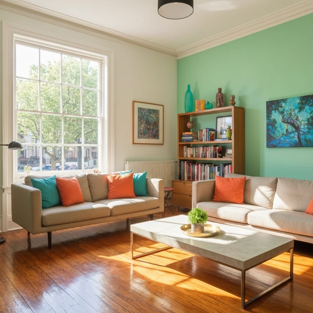 2BHK Flat with Balcony View